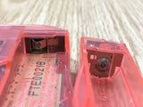 LG7733 With Defects - Wonder Swan Skeleton Pink Console Japan