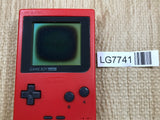 LG7741 With Defects - GameBoy Pocket Red Console Nintendo Japan