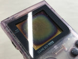LG7745 With Defects - GameBoy Pocket Clear Purple Console Nintendo Japan
