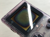 LG7745 With Defects - GameBoy Pocket Clear Purple Console Nintendo Japan