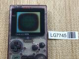 LG7745 With Defects - GameBoy Pocket Clear Purple Console Nintendo Japan