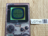 LG7746 With Defects - GameBoy Pocket Clear Purple Console Nintendo Japan