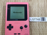 LG7748 Tested Working - GameBoy Pocket Pink Console Nintendo Japan