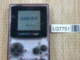 LG7751 With Defects - GameBoy Color Clear Purple Console Nintendo Japan