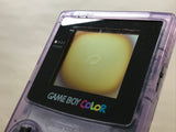 LG7752 Not Working - GameBoy Color Clear Purple Console Nintendo Japan