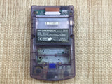 LG7752 Not Working - GameBoy Color Clear Purple Console Nintendo Japan