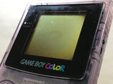 LG7755 Not Working - GameBoy Color Clear Purple Console Nintendo Japan