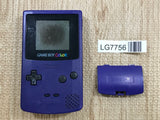 LG7756 Not Working - GameBoy Color Purple Console Nintendo Japan
