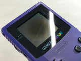 LG7757 With Defects - GameBoy Color Purple Console Nintendo Japan