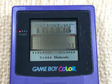LG7757 With Defects - GameBoy Color Purple Console Nintendo Japan
