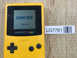 LG7761 With Defects - GameBoy Color Yellow Console Nintendo Japan