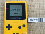 LG7762 With Defects - GameBoy Color Yellow Console Nintendo Japan