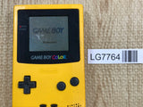 LG7764 With Defects - GameBoy Color Yellow Console Nintendo Japan