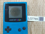 LG7765 With Defects - GameBoy Color Blue Console Nintendo Japan