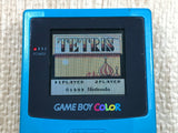 LG7766 With Defects - GameBoy Color Blue Console Nintendo Japan