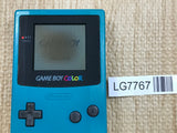 LG7767 With Defects - GameBoy Color Blue Console Nintendo Japan