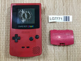 LG7771 Not Working - GameBoy Color Red Console Nintendo Japan