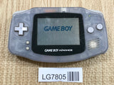 LG7805 With Defects - GameBoy Advance Milky Blue Console Nintendo Japan