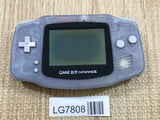 LG7808 Not Working - GameBoy Advance Milky Blue Console Nintendo Japan