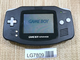 LG7809 With Defects - GameBoy Advance Black Console Nintendo Japan