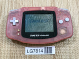 LG7814 With Defects - GameBoy Advance Milky Pink Console Nintendo Japan