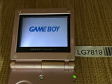 LG7819 With Defects - GameBoy Advance SP Pearl Pink Console Nintendo Japan