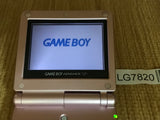 LG7820 Tested Working - GameBoy Advance SP Pearl Pink Console Nintendo Japan