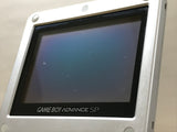 LG7823 With Defects - GameBoy Advance SP Platinum Silver Console Nintendo Japan