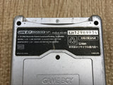 LG7823 With Defects - GameBoy Advance SP Platinum Silver Console Nintendo Japan