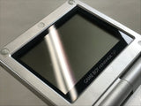 LG7823 With Defects - GameBoy Advance SP Platinum Silver Console Nintendo Japan