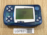 LG7831 With Defects - Wonder Swan Skeleton Blue Console Japan