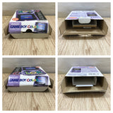 LG7832 Tested Working - GameBoy Color Clear Purple Console Boxed Nintendo Japan