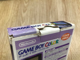 LG7832 Tested Working - GameBoy Color Clear Purple Console Boxed Nintendo Japan