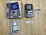 LG7832 Tested Working - GameBoy Color Clear Purple Console Boxed Nintendo Japan
