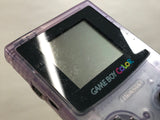 LG7832 Tested Working - GameBoy Color Clear Purple Console Boxed Nintendo Japan