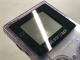 LG7832 Tested Working - GameBoy Color Clear Purple Console Boxed Nintendo Japan