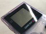 LG7832 Tested Working - GameBoy Color Clear Purple Console Boxed Nintendo Japan