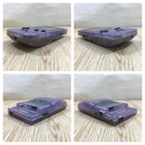 LG7832 Tested Working - GameBoy Color Clear Purple Console Boxed Nintendo Japan