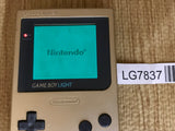 GameBoy Light Gold Console Nintendo Japan - Tested Working LG7837
