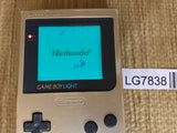 GameBoy Light Gold Console Nintendo Japan - With Defects LG7838