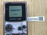 GameBoy Color Clear Purple Console Nintendo Japan - Tested Working LG7859