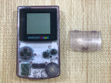 GameBoy Color Clear Purple Console Nintendo Japan - Tested Working LG7859
