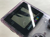 GameBoy Color Clear Purple Console Nintendo Japan - With Defects LG7860
