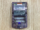GameBoy Color Clear Purple Console Nintendo Japan - Not Working LG7863