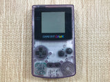 GameBoy Color Clear Purple Console Nintendo Japan - With Defects LG7868