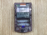 GameBoy Color Clear Purple Console Nintendo Japan - With Defects LG7868