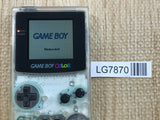 GameBoy Color Clear Console Nintendo Japan - Tested Working LG7870