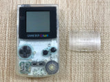 GameBoy Color Clear Console Nintendo Japan - Tested Working LG7870