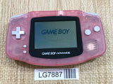 GameBoy Advance Milky Pink Console Nintendo Japan - With Defects LG7887