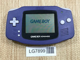 GameBoy Advance Violet Console Nintendo Japan - With Defects LG7899